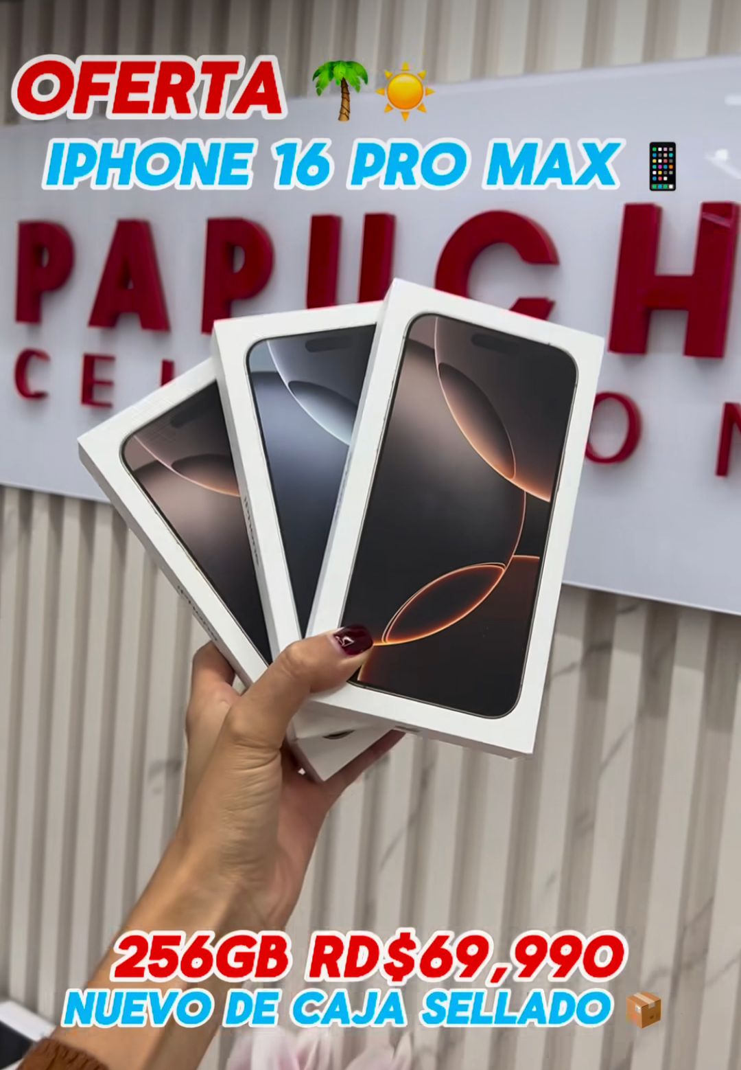 IPHONE 16 PRO MAX / 256 GB