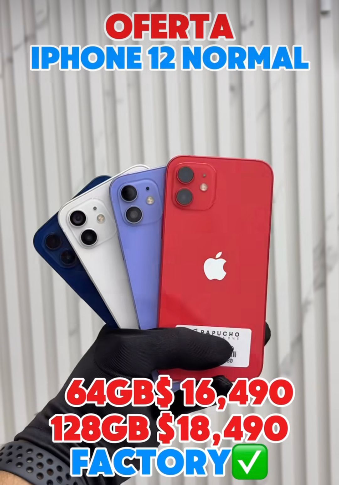 IPHONE 12 NORMAL / 128 GB