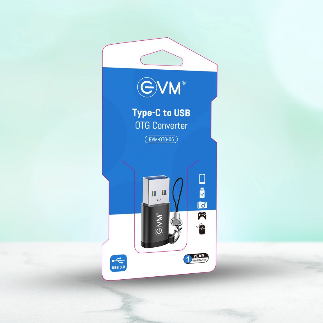 EVM-OTG-05 Type-C to USB OTG Converter Aluminum Alloy Body