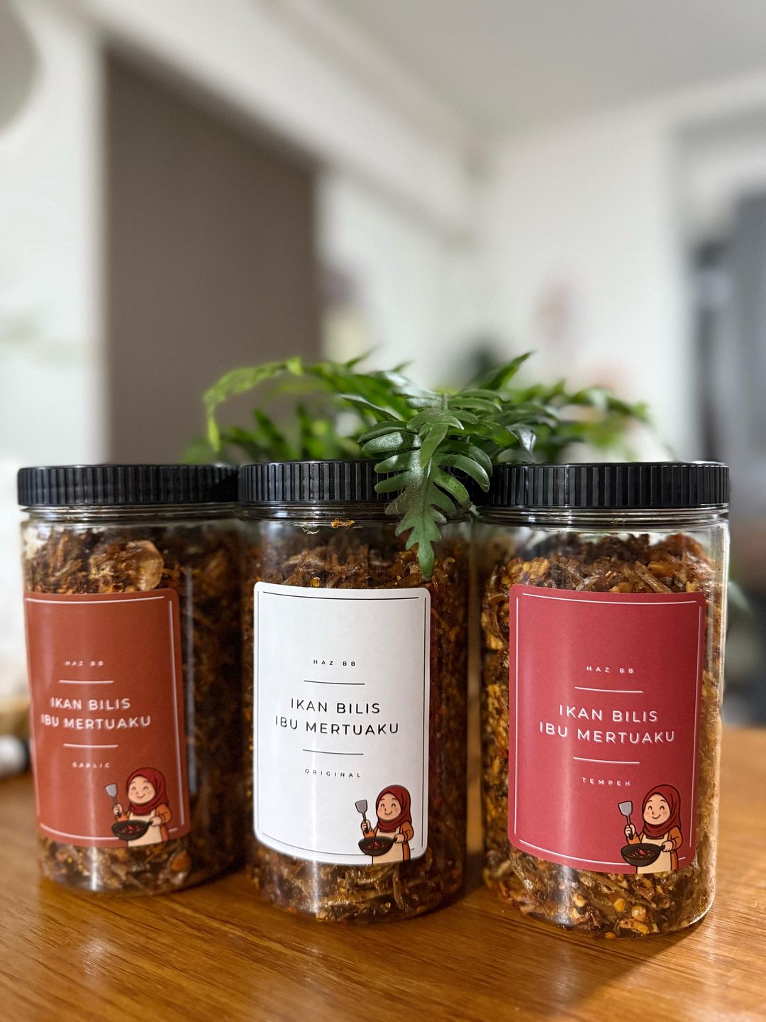 Krunchy Sambal Ikan Bilis