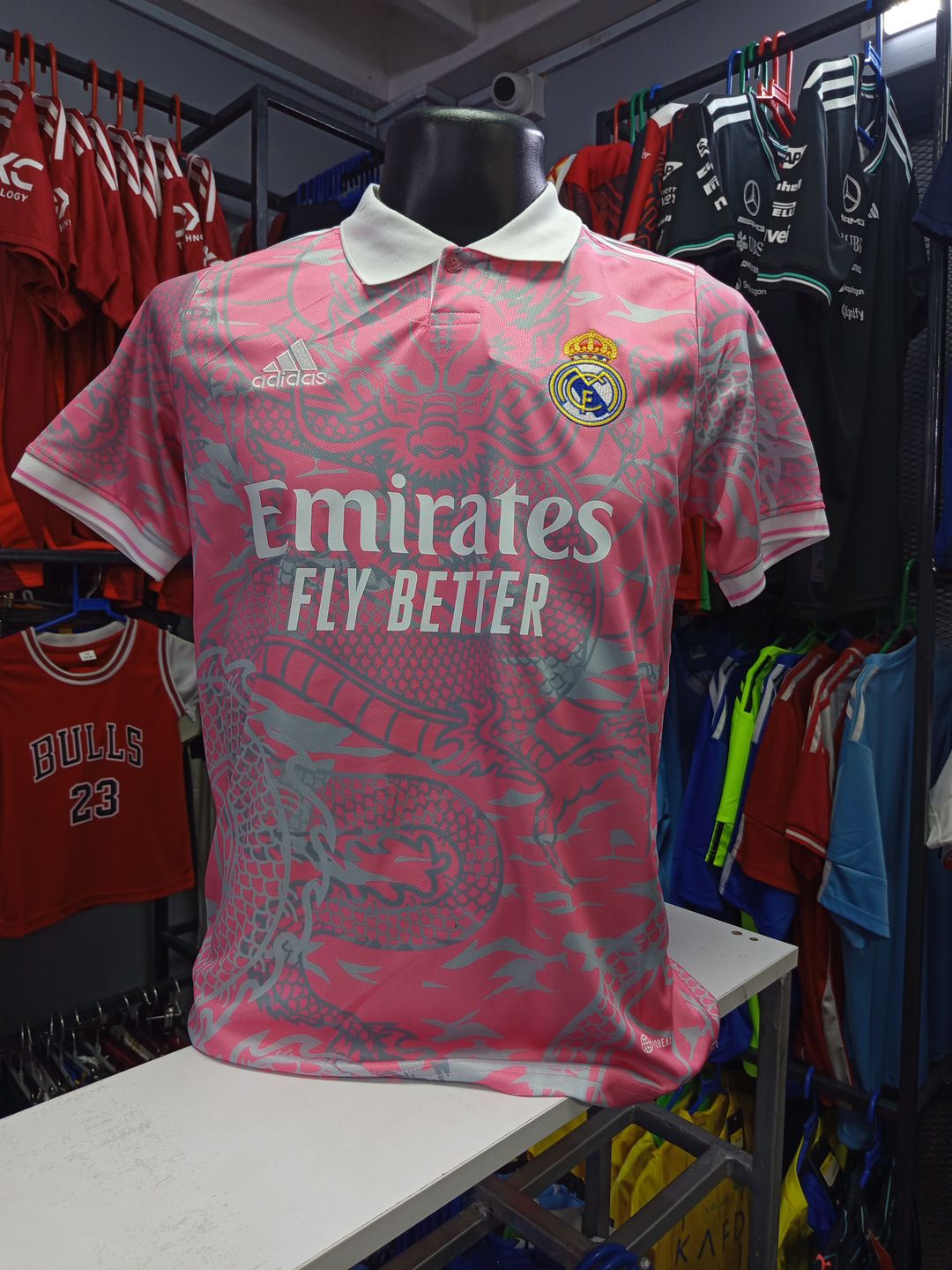 Real Madrid Dragon Pink Special Edition Jersey