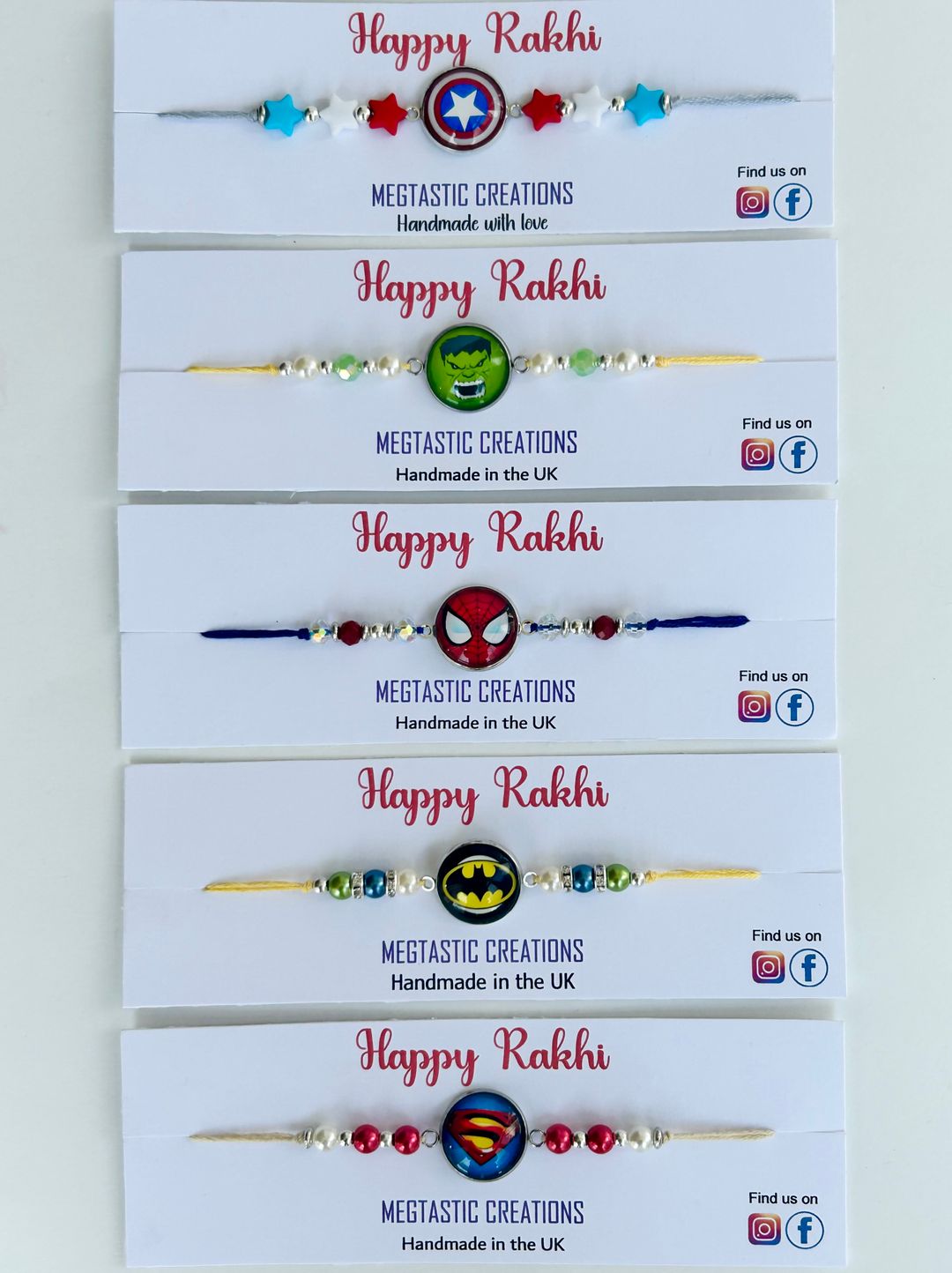 Superhero rakhi, Kids rakhi