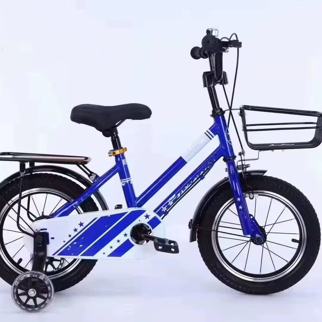 Wholesale 12 14 16 18 Inch Kids Bikes with Training Wheels Single Speed & Ordinary Pedal for 3-9 Years Old Boys Girls