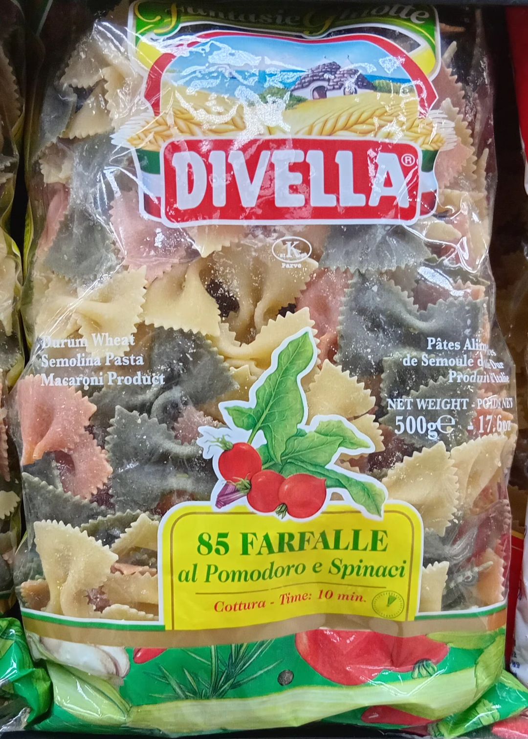 Divella Farfarelle Pomodor. Spin. N°85
