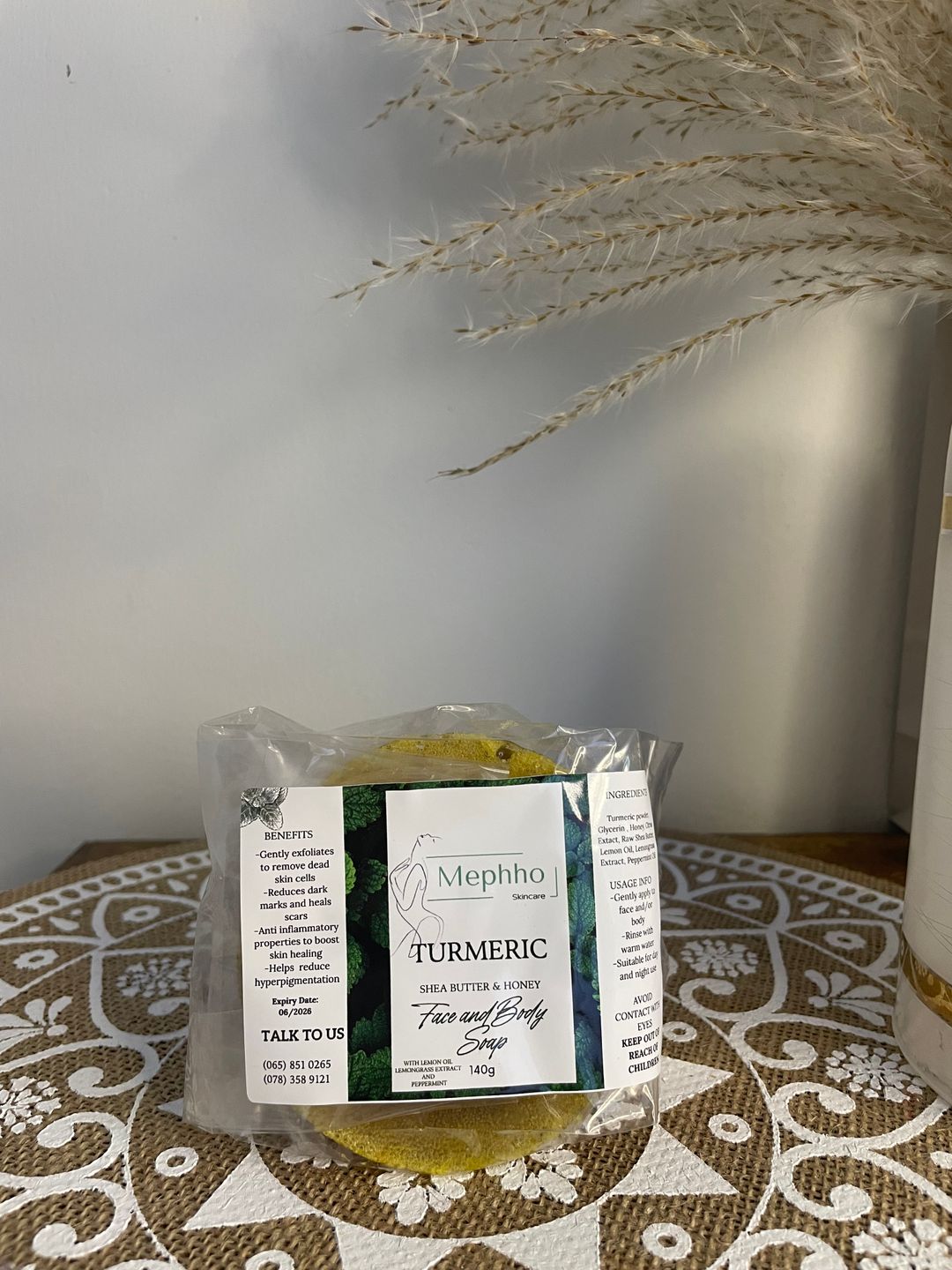 Turmeric, Shea Butter & Honey Soap 140g
