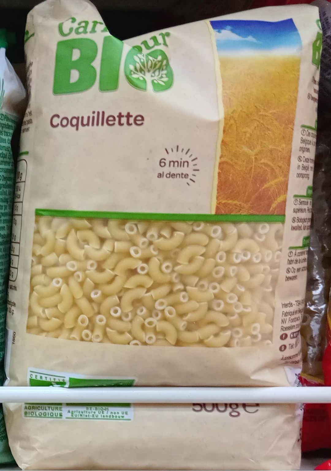 Crf Bio Pates Coquill. 500gr