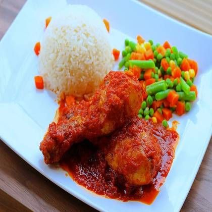 Plain rice Combo Medium