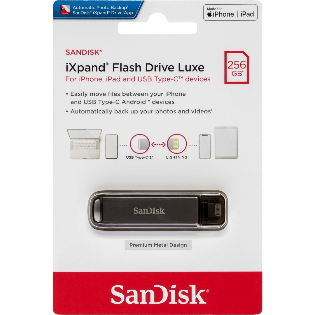 SanDisk iXpand Flash Drive Luxe