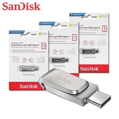 SanDisk Ultra Dual Drive Luxe USB Type-C Flash Drive