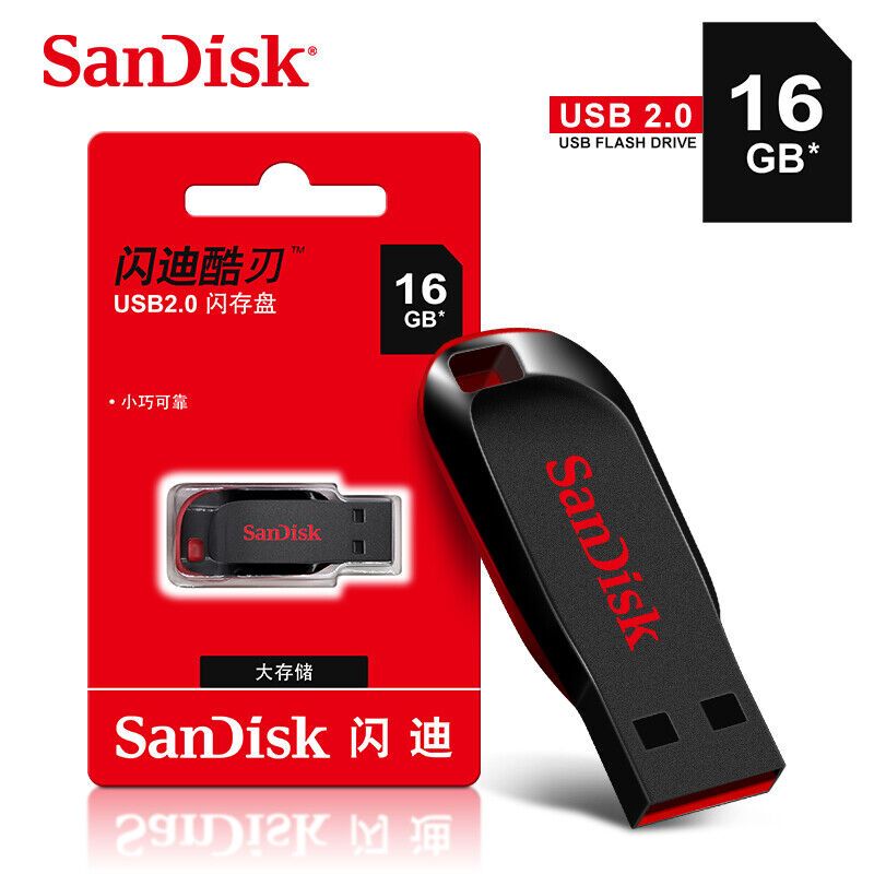 SanDisk Cruzer Blade USB2.0 Flash Drive