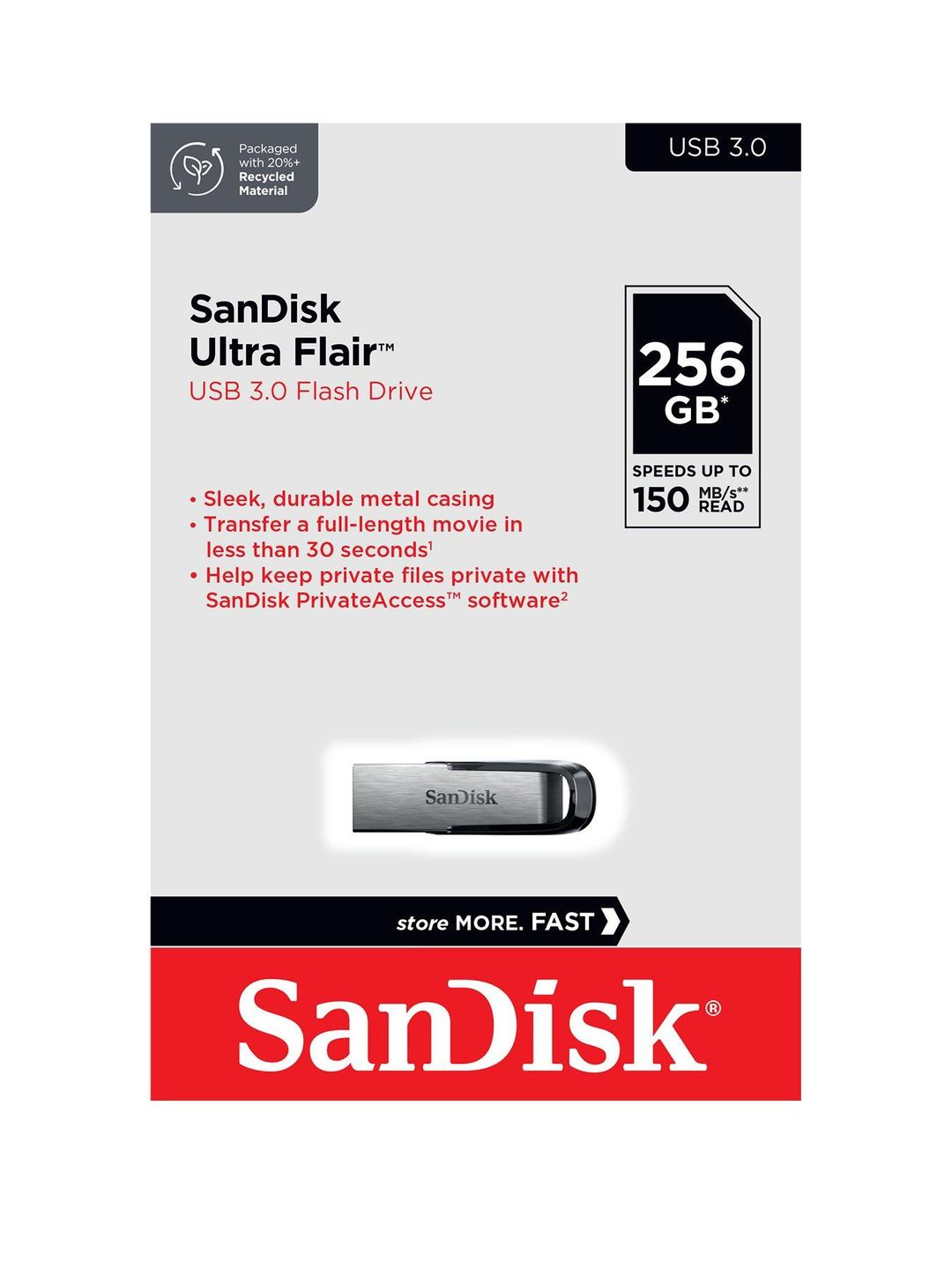 SanDisk Ultra Flair USB 3.0 Flash Drive