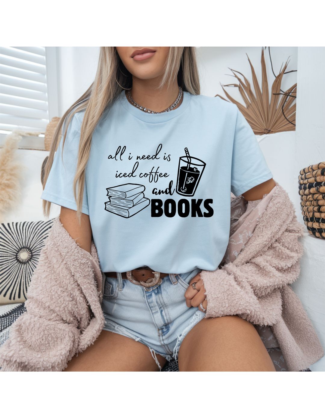 Coffee and Books Tshirt