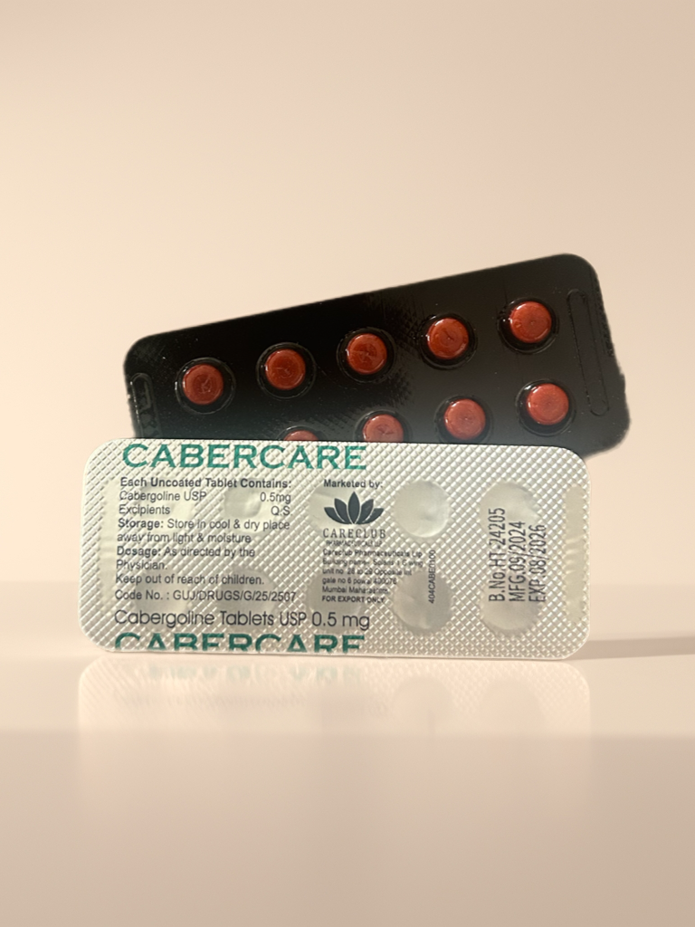 Cabergoline 0.5mg (10 tabs)