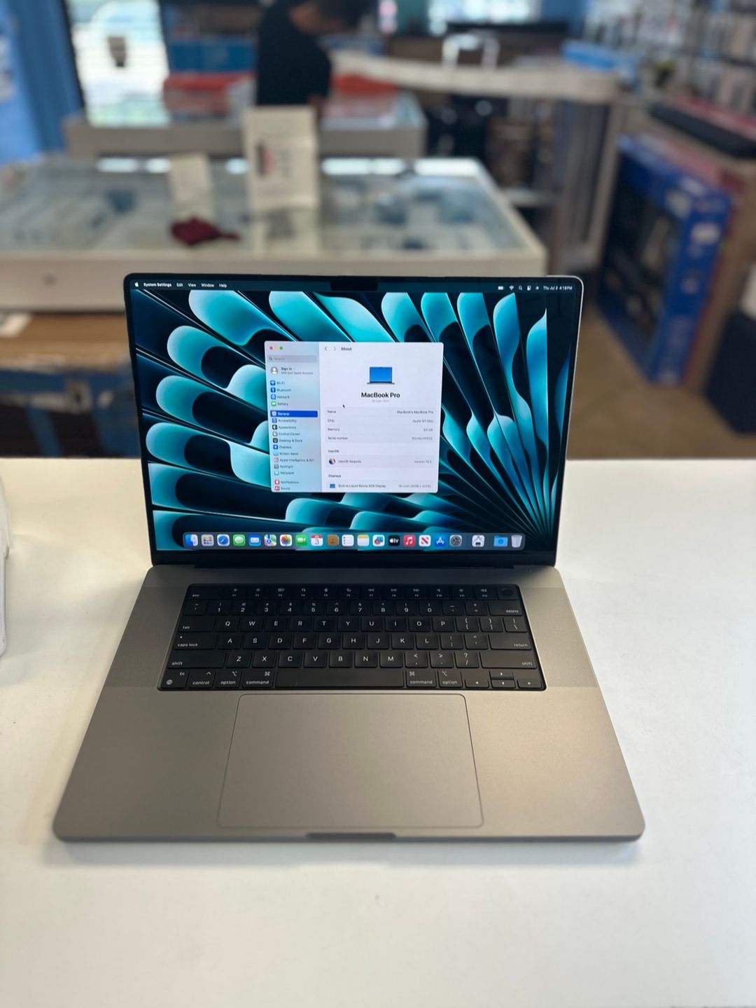 MacBook Pro 16inch M1 Max 64GB Ram 1TB with Final Cut Pro & Logic Pro X