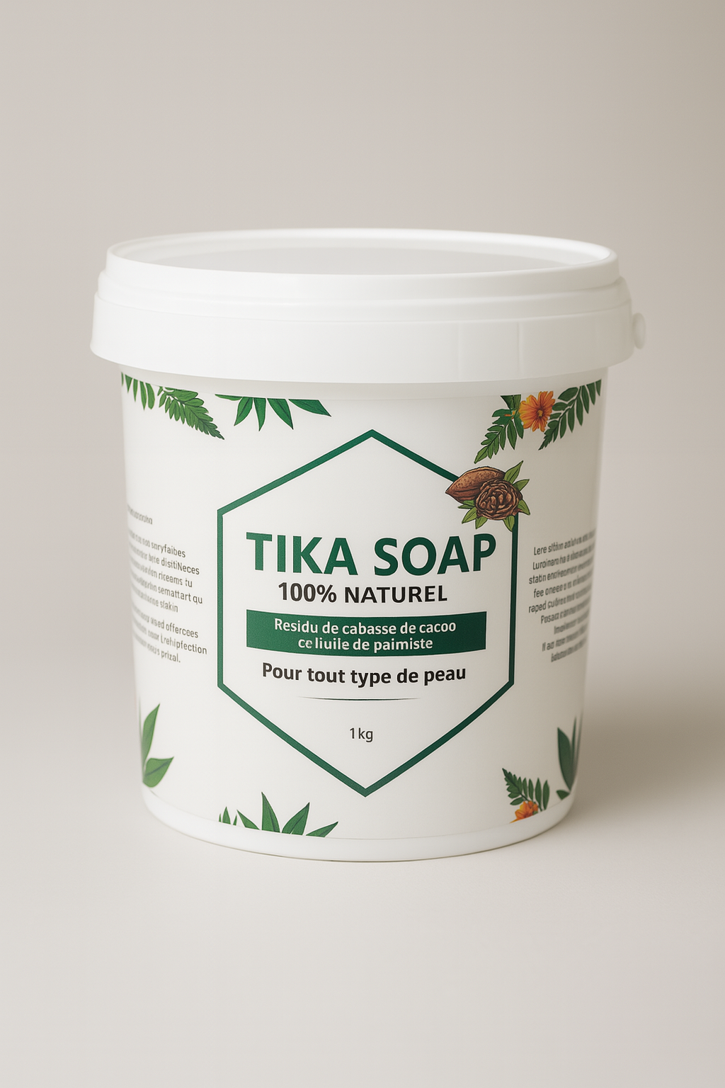 Tika Soap – Savon Naturel au Karité & Cacao pour une Peau Douce et Équilibrée