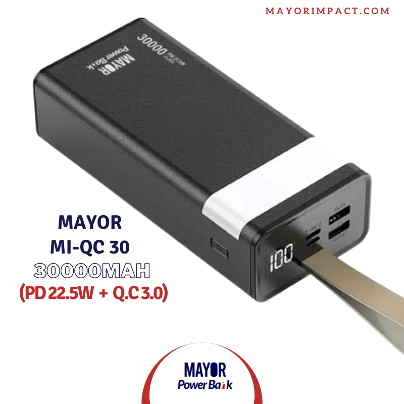 Mayor MI-PD30 30000mAh PowerBank