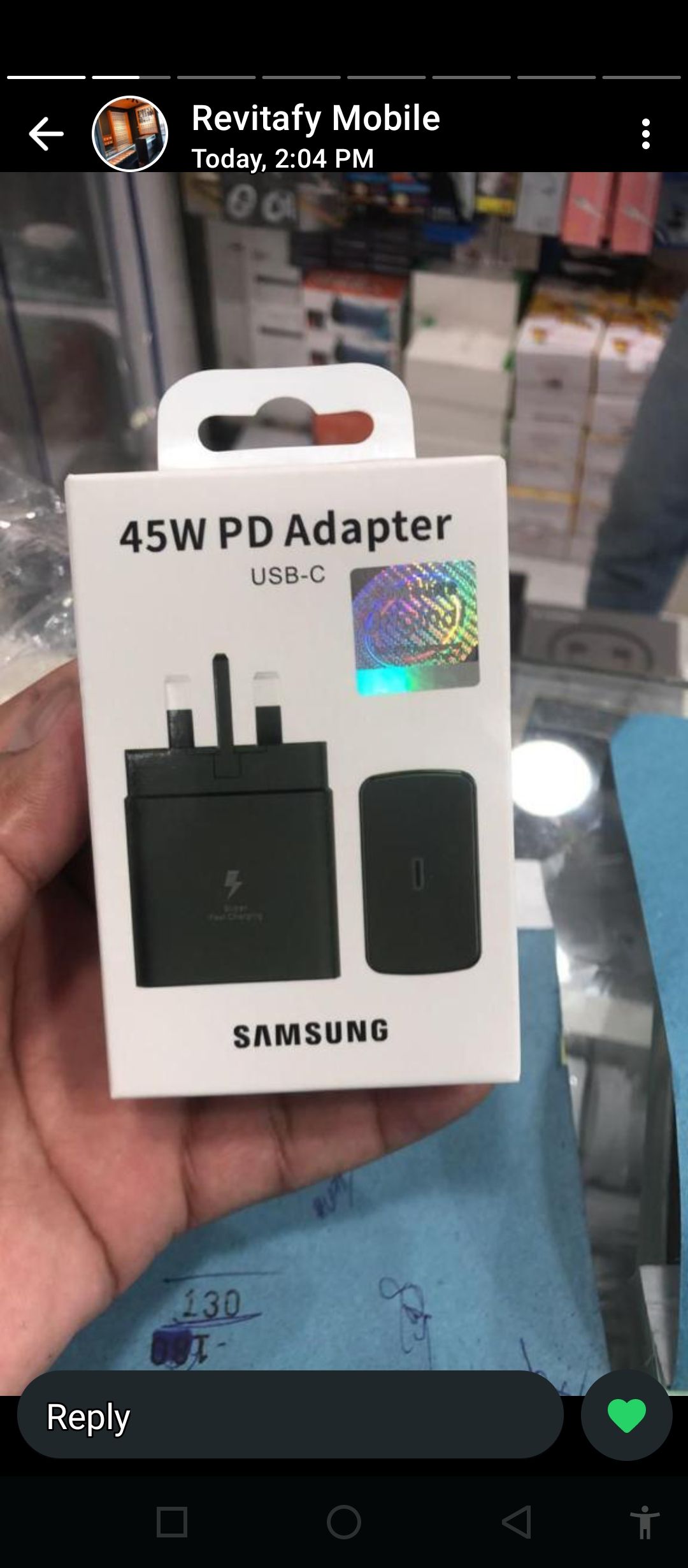 Samsung Fast Charger 45w
