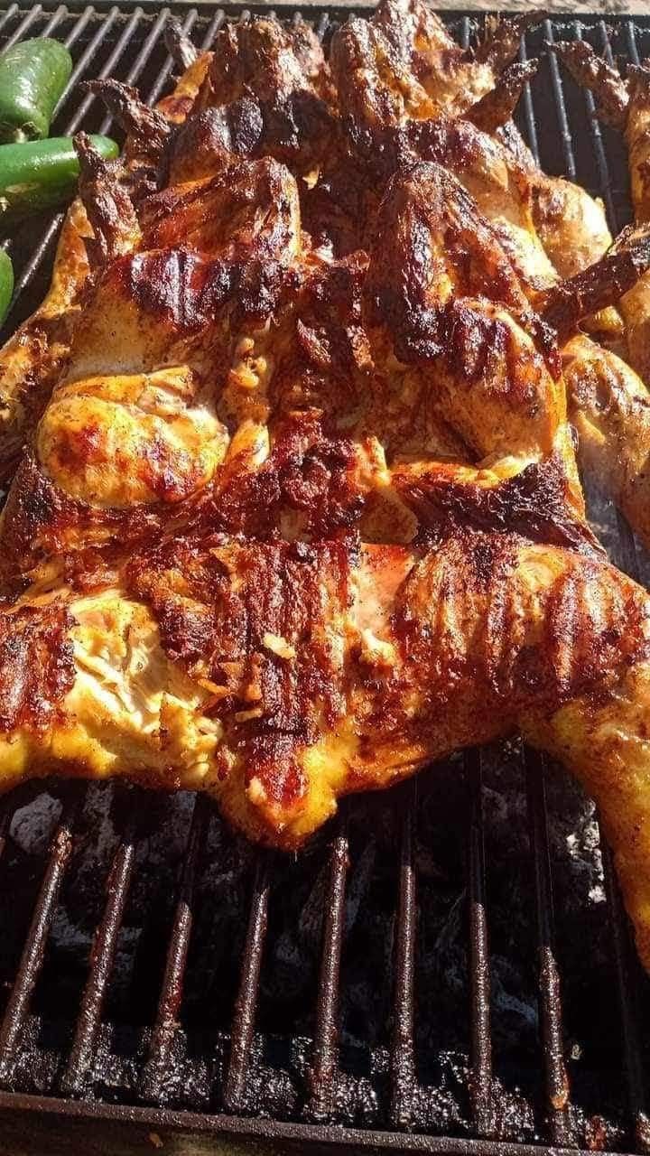 # 5 Combo - ½ Pollo (Chicken)