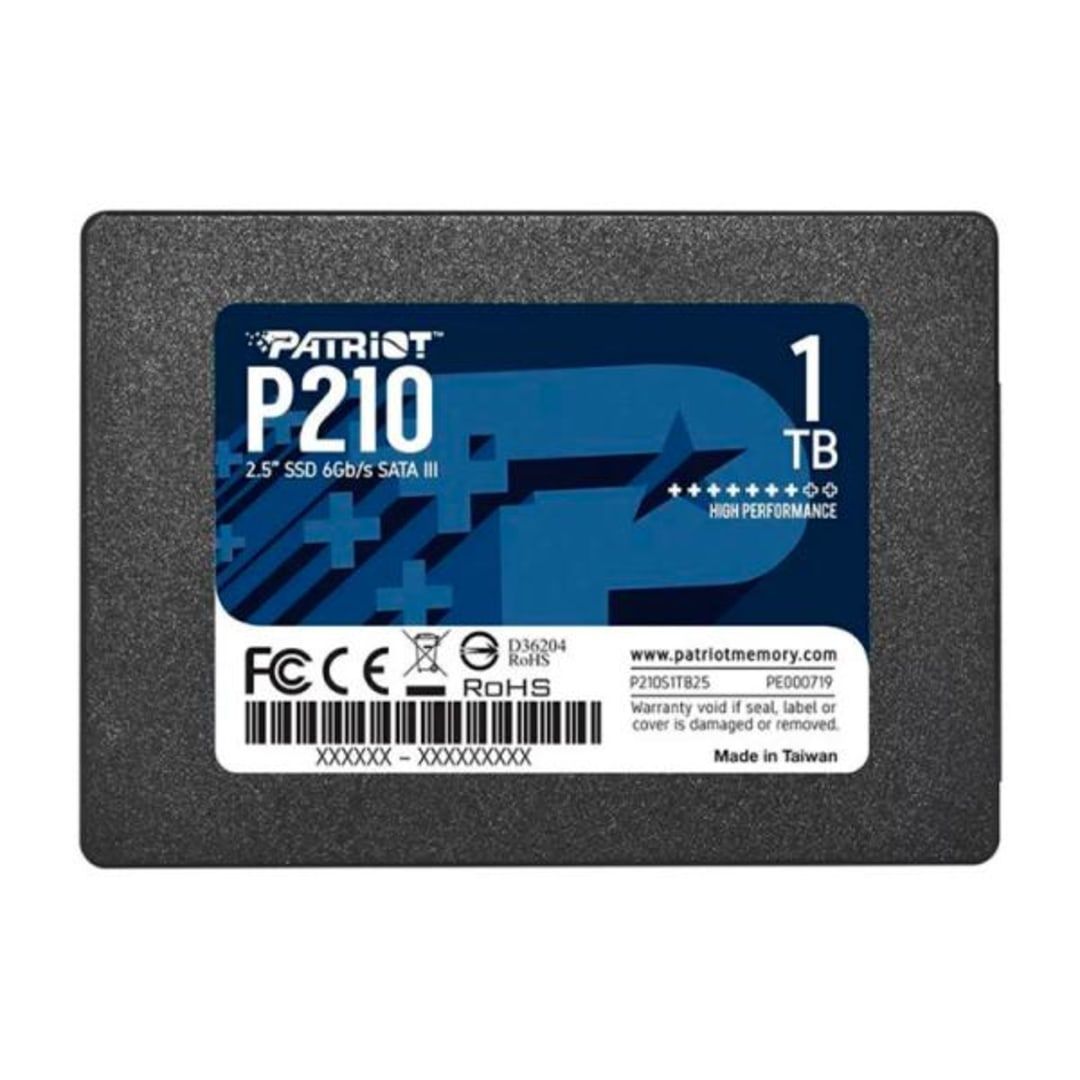 Disco SSD 1TB 2.5 SOLIDO PATRIOT P210 P210S1TB25