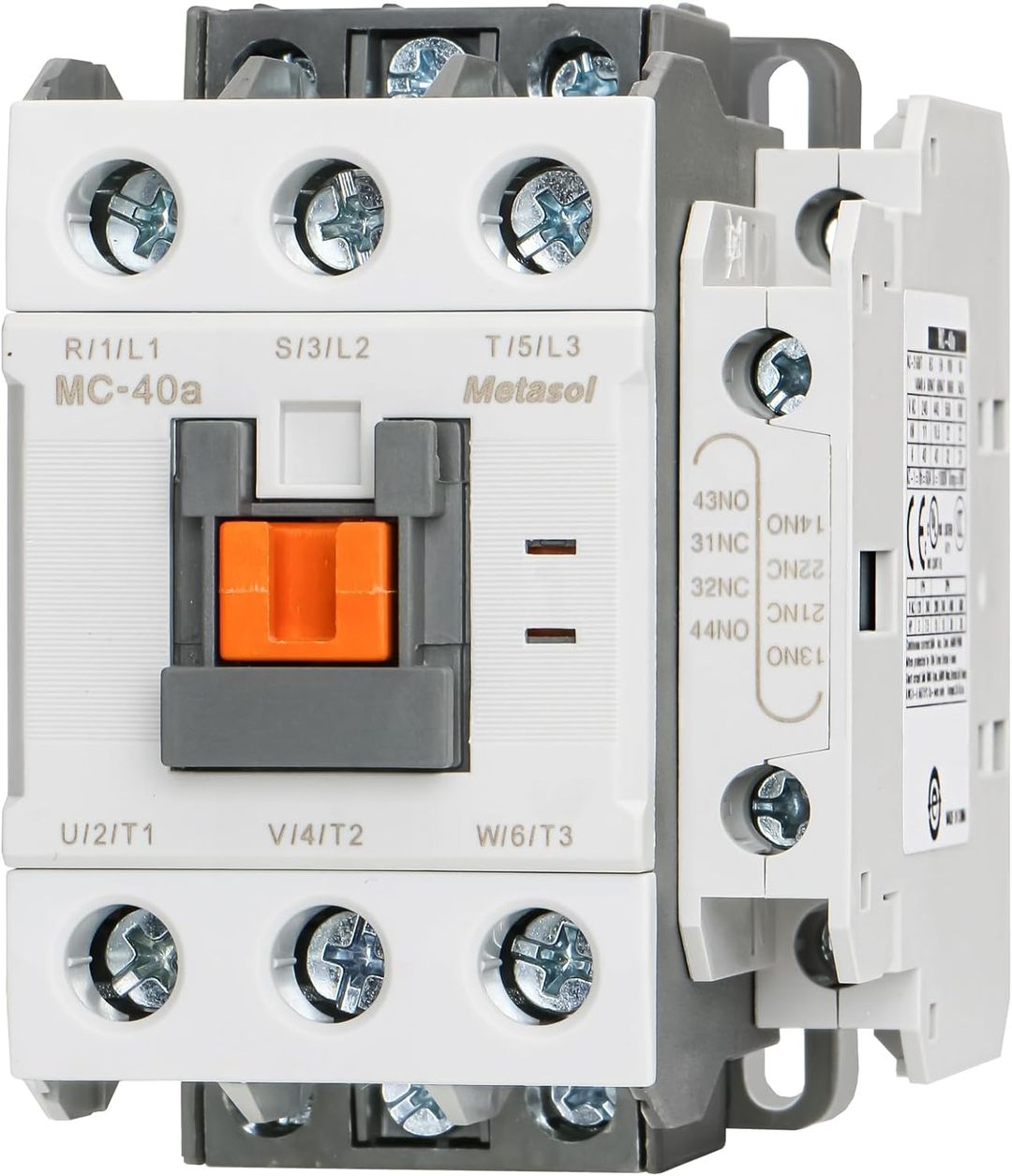   Haz clic para una vista completa  Baomain AC Contactor 60Amp 110VAC 50/60Hz Contactor magnético 1a1b carril DIN UL 