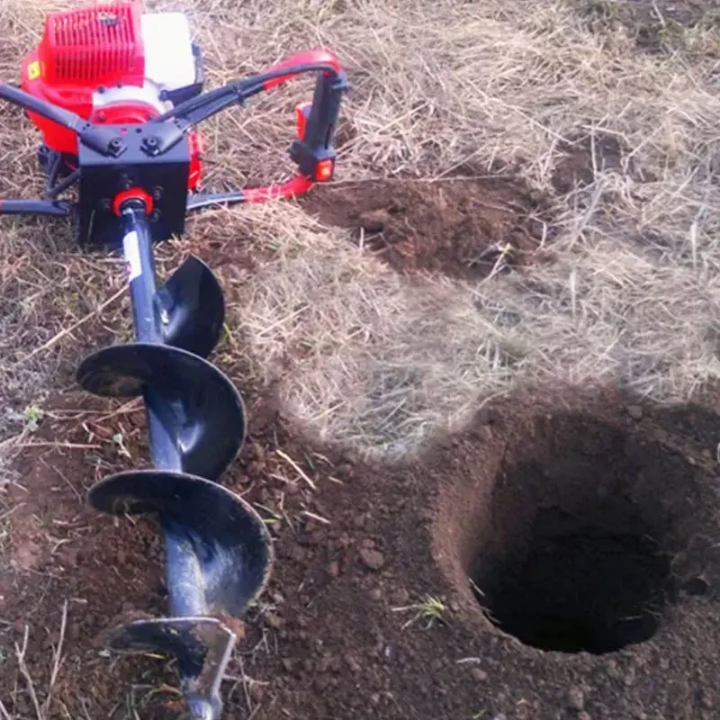 Earth Auger with 1 Bit