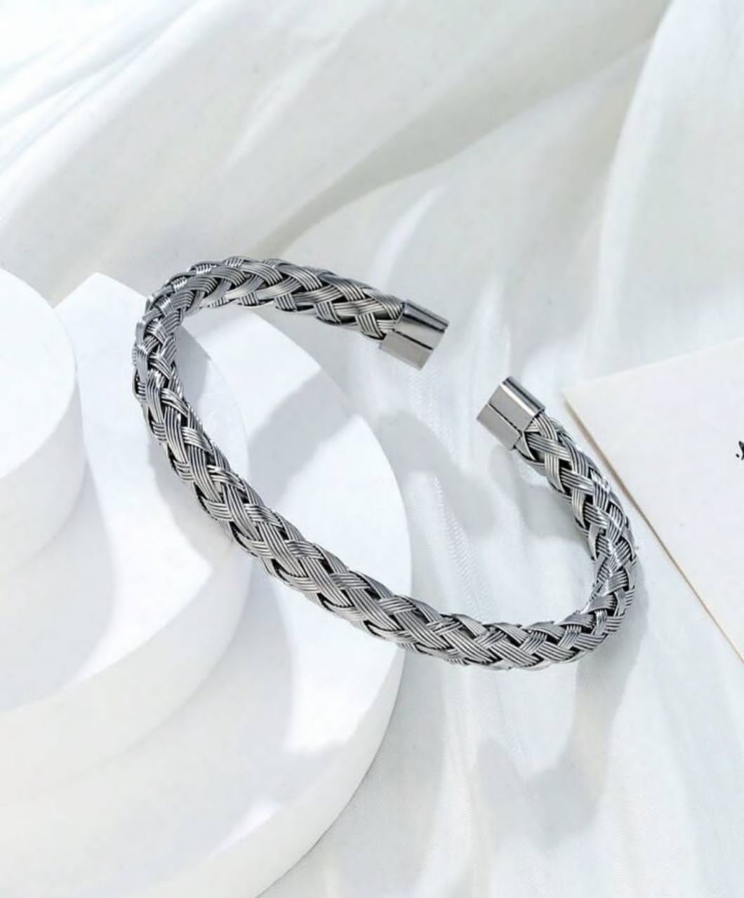 Bracelet Acier Tressé 