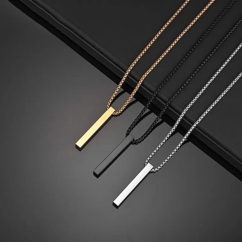 Collier Barre Minimaliste 