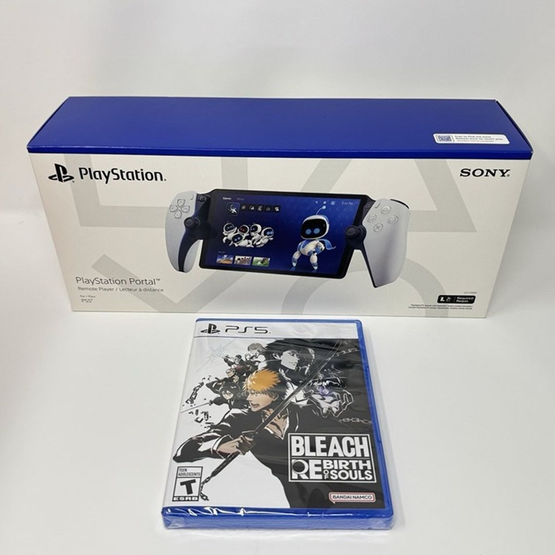 Sony Playstation 5 PS5 PlayStation Portal White + Bleach Rebirth of Souls