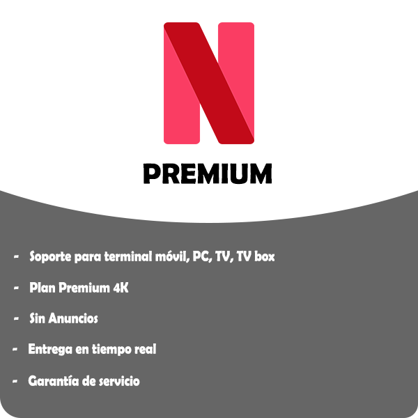 Netflix Premium - Cuenta Compartida