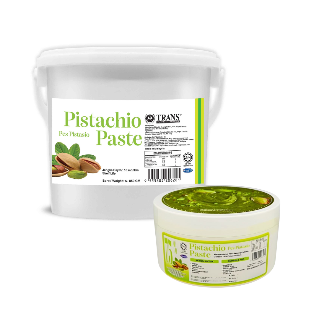 Trans 75% Pistachio Paste ( Green )