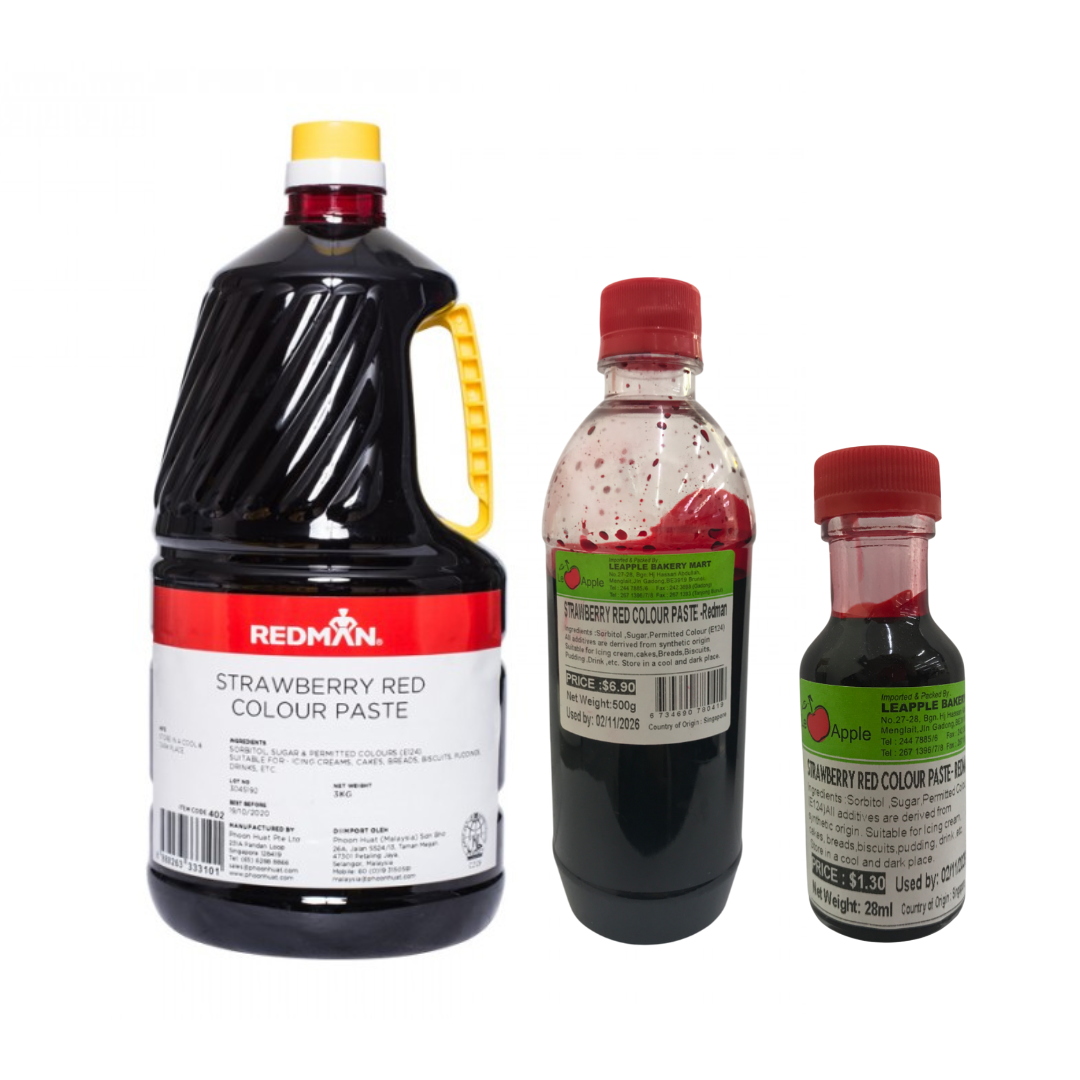 Redman Strawberry Red Color Paste