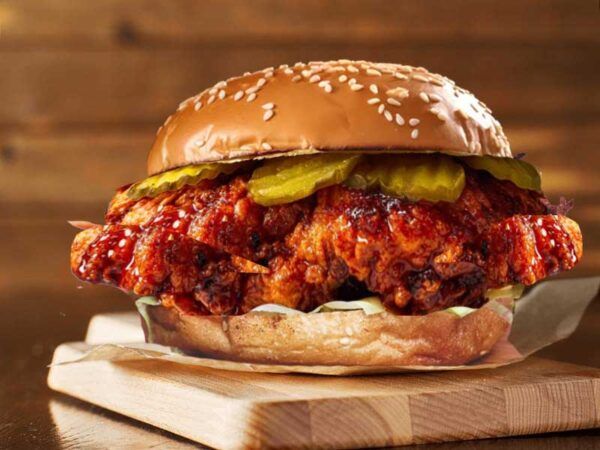 Nashville chicken Burger