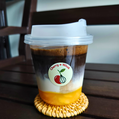Mango Hojicha Latte