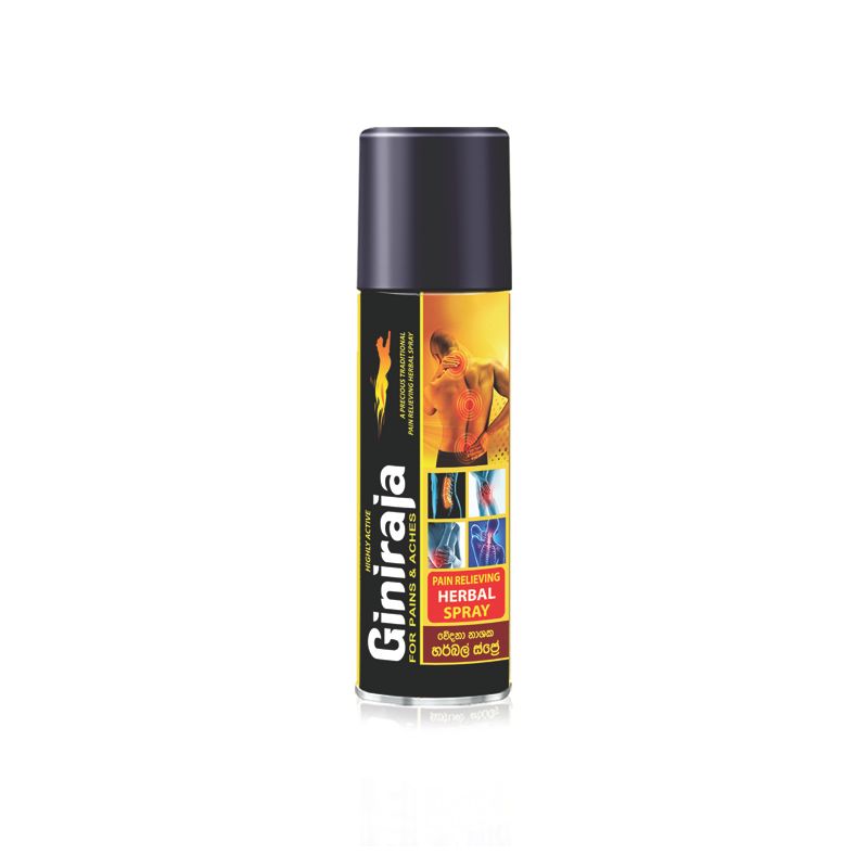Sanjeewaka Giniraja Pain Relieving Spray 100ml