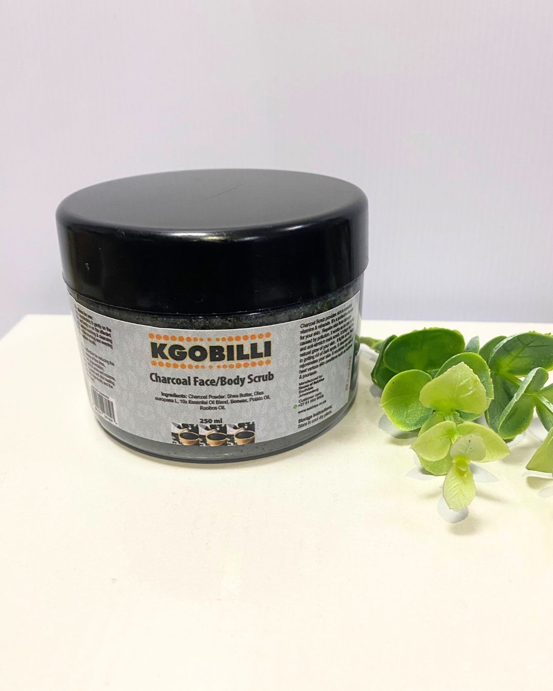 Charcoal Face/Body Scrub