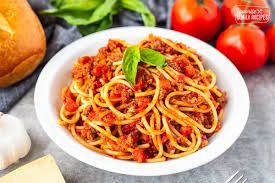 Vegetable spaghetti 
