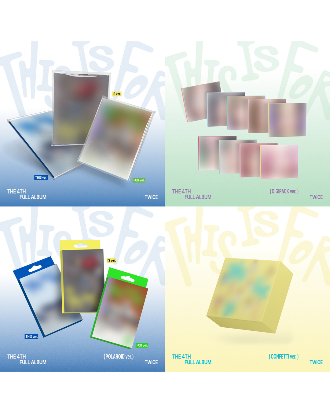 TWICE 4TH FULL ALBUM “THIS IS FOR”