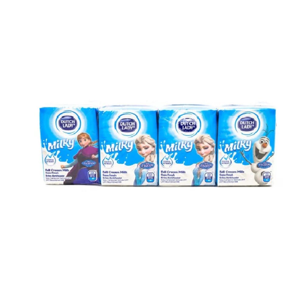 DUTCH LADY MILKY FULL CREAM 4*125ML