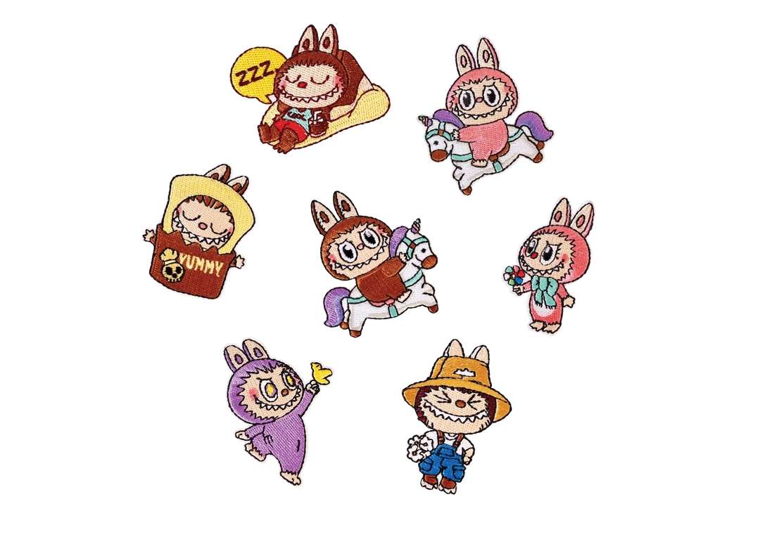 Labubu Embroidered Patch