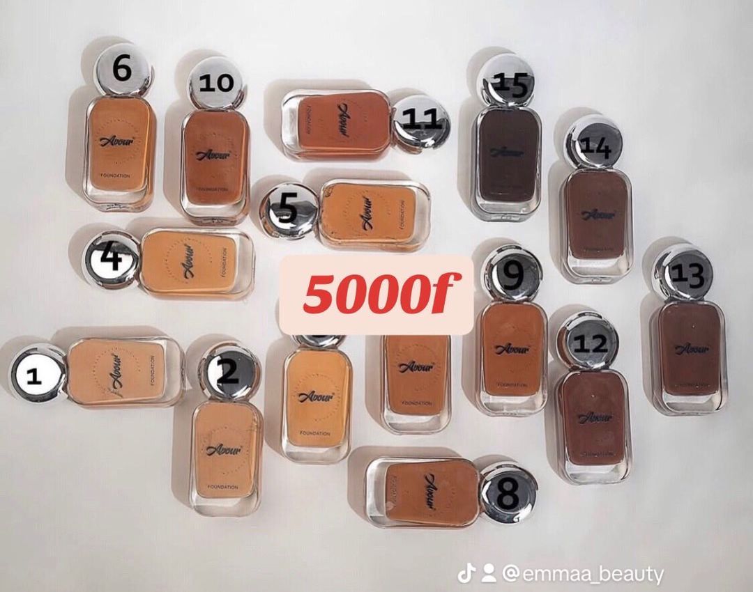 Fond de teint tout type de peau