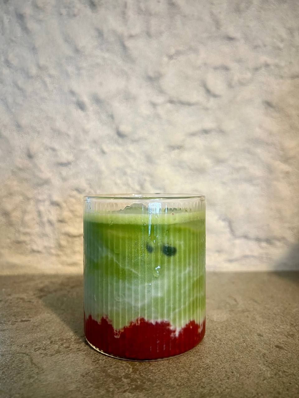 Strawberry Matcha Latte 