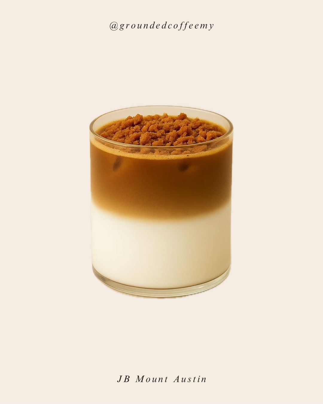 Cookie Butter Latte (Iced)