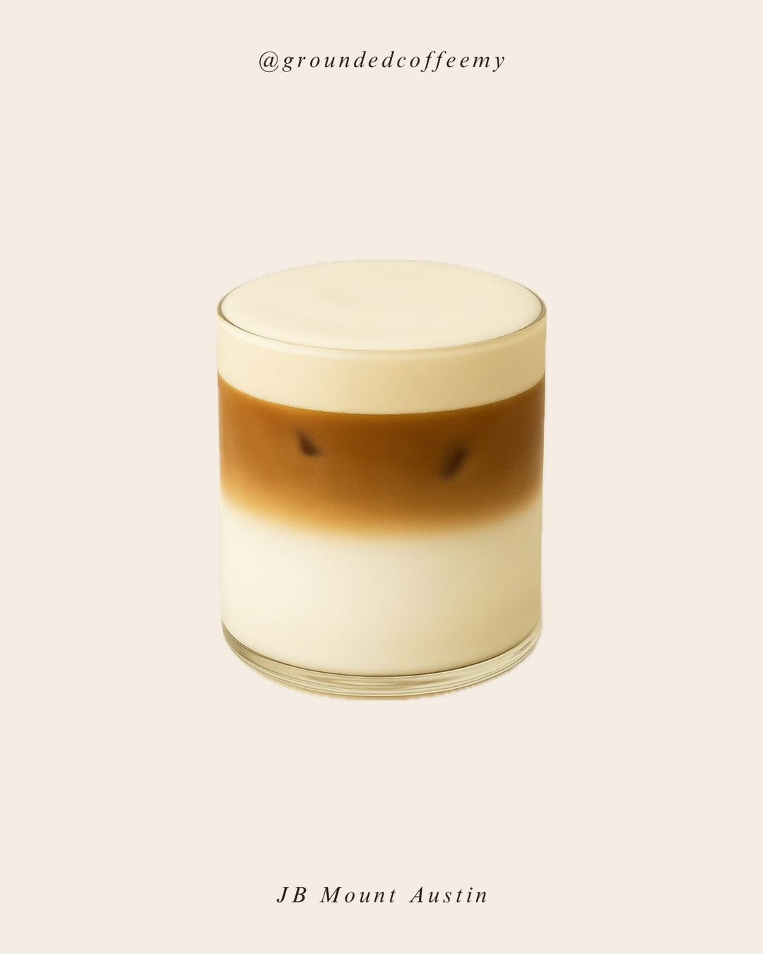 Salted Brown Sugar Cream Latte (Iced)