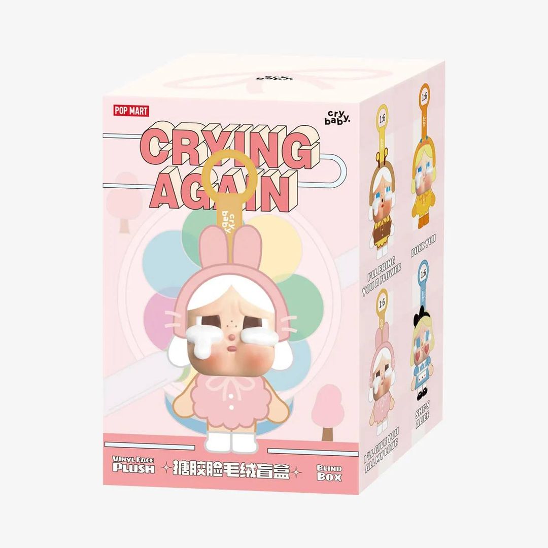 CRYBABY CRYING AGAIN Plush Pendant Blind Box