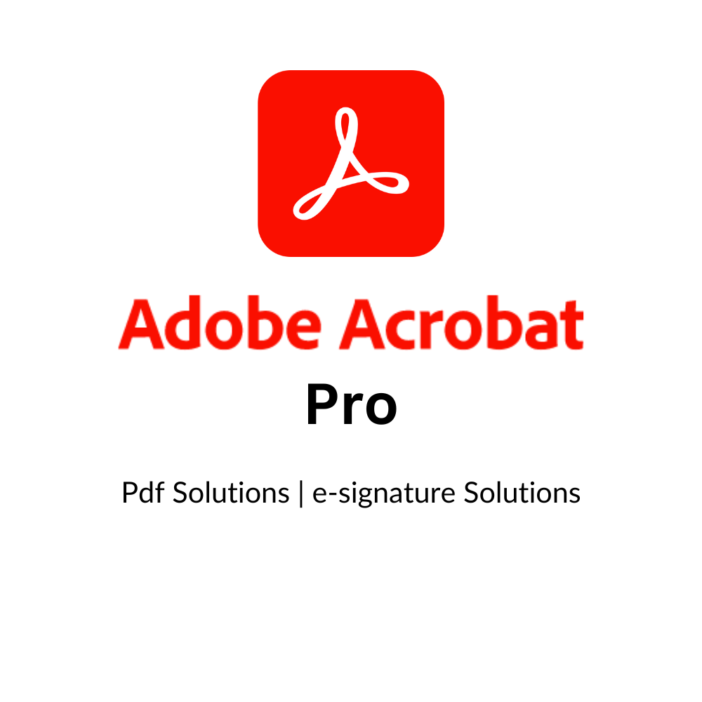 Adobe Acrobat Pro DC Individual - 1 Ano