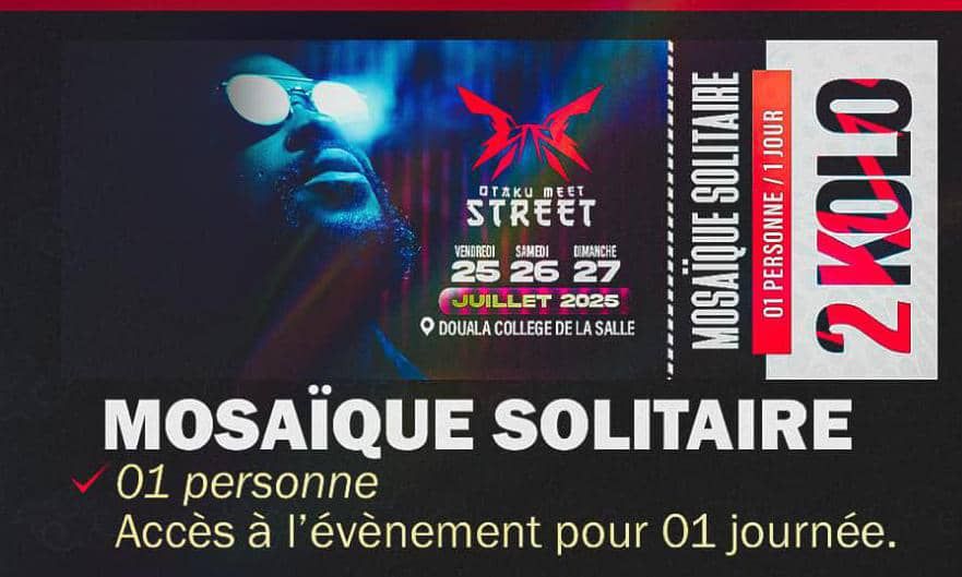Mosaïque solitaire 