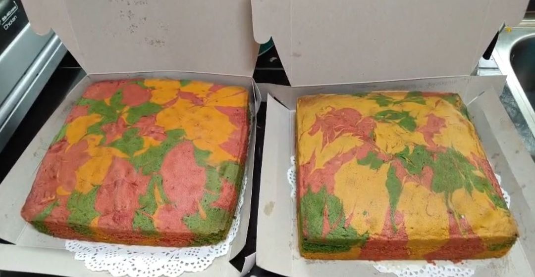 KEK PELANGI 10X10