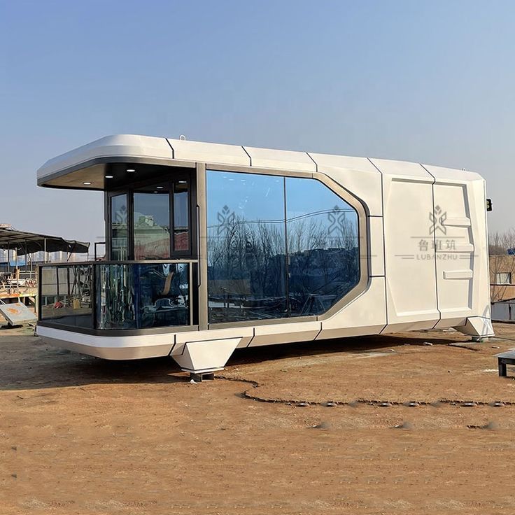 🌌 Modular Luxury Space Cabin – 18m² | Futuristic & Off-Grid Ready