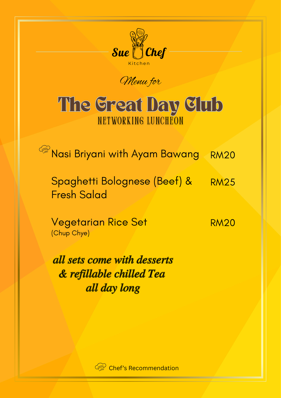 The Great Day Club - Networking Luncheon 9th JULY 2025