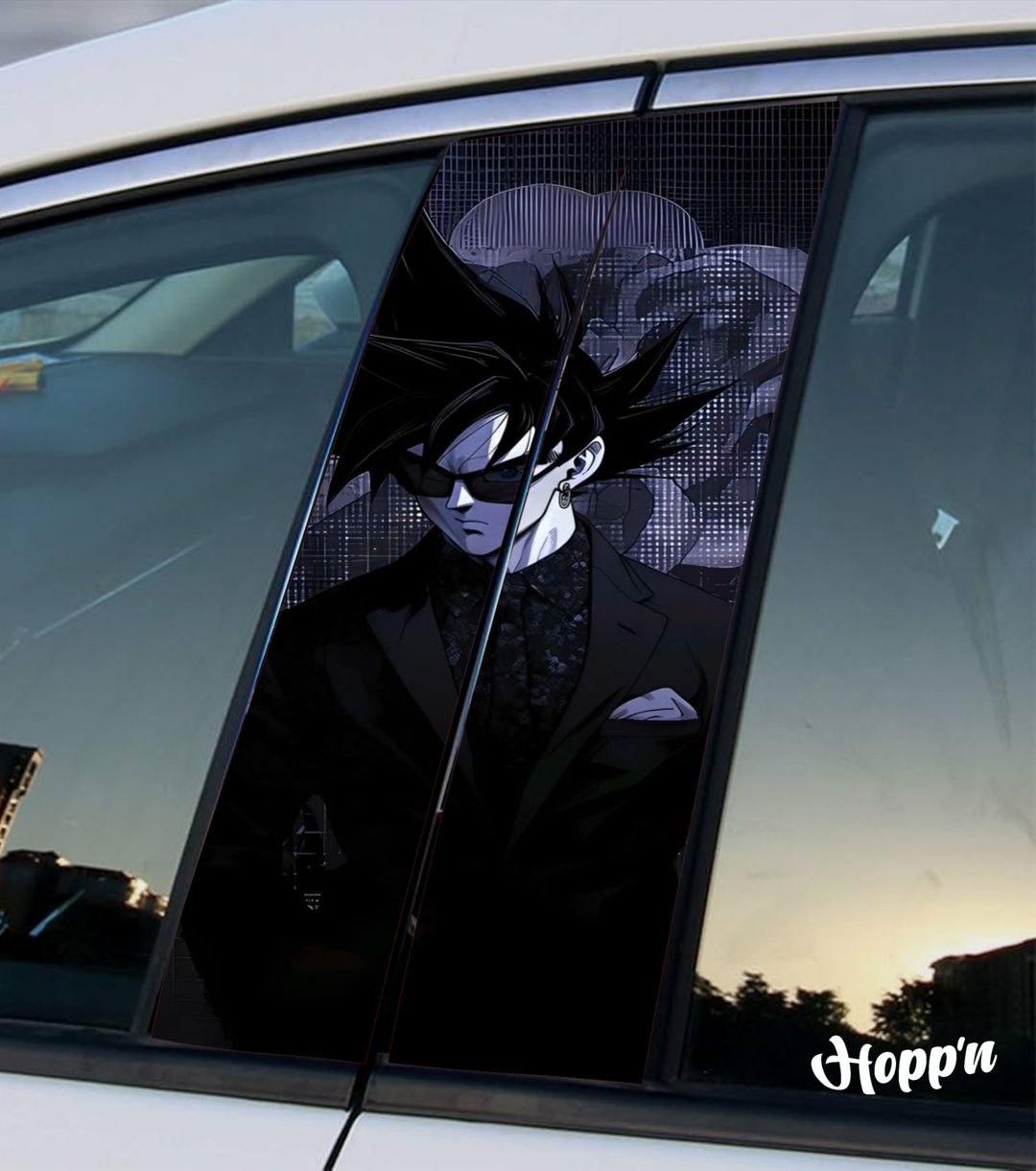 Mafia Goku B Pillar Sticker